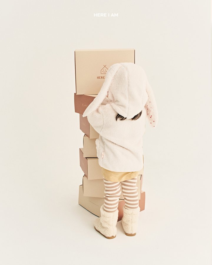 【予約】kinder fleece jacket  / here i am 1 (JS-JL)