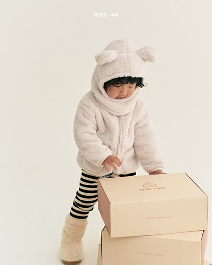 【予約】kinder fleece jacket  / here i am 1 (JS-JL)