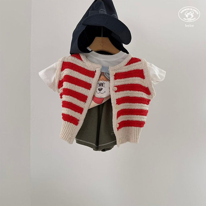 【予約】made vest / goubebe
