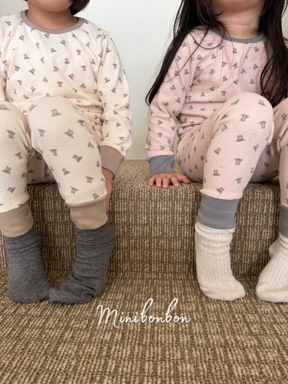 【予約】mini bear room wear  / minibonbon (XS-XL)