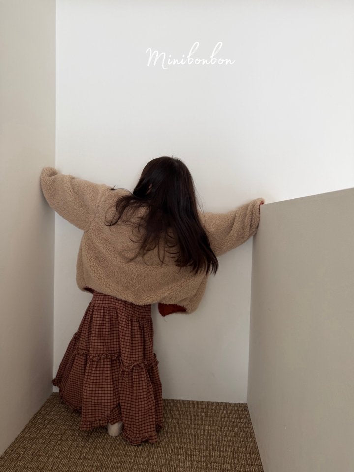 【予約】winter skirt / minibonbon (XS-JS,MOM)