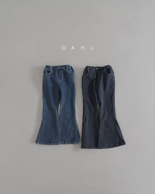 【予約】bootscut denim pants / oahu (S-JXL)  세모부츠컷데님