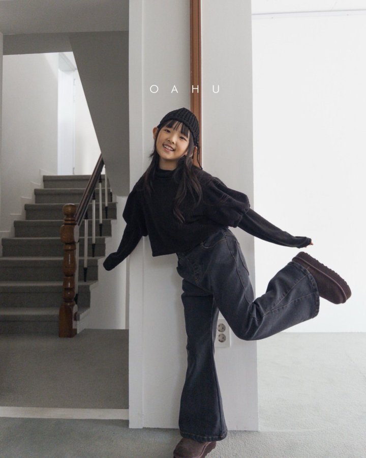 【予約】bootscut denim pants / oahu (S-JXL)  세모부츠컷데님