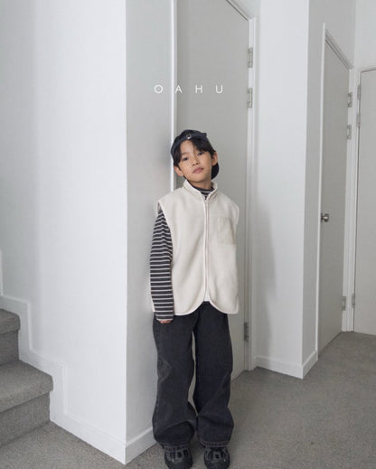 【予約】basic border polo T  /  oahu (S-JXL)