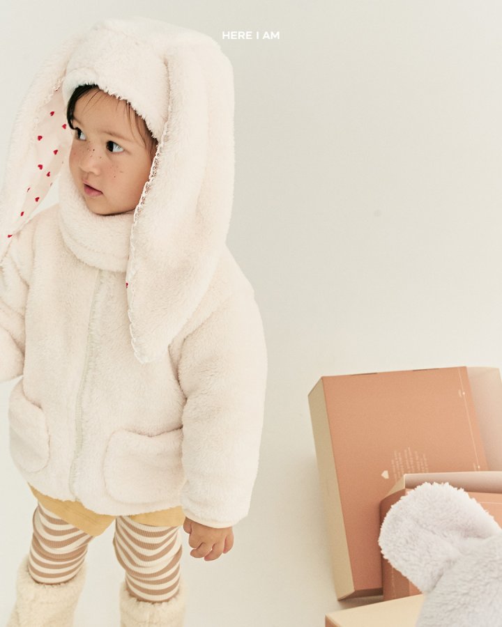 【予約】kinder fleece jacket  / here i am 1 (JS-JL)