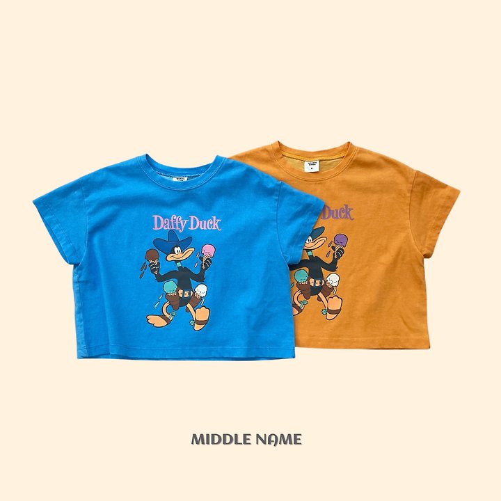 【予約】icecream duck T / middle nameS-JM
