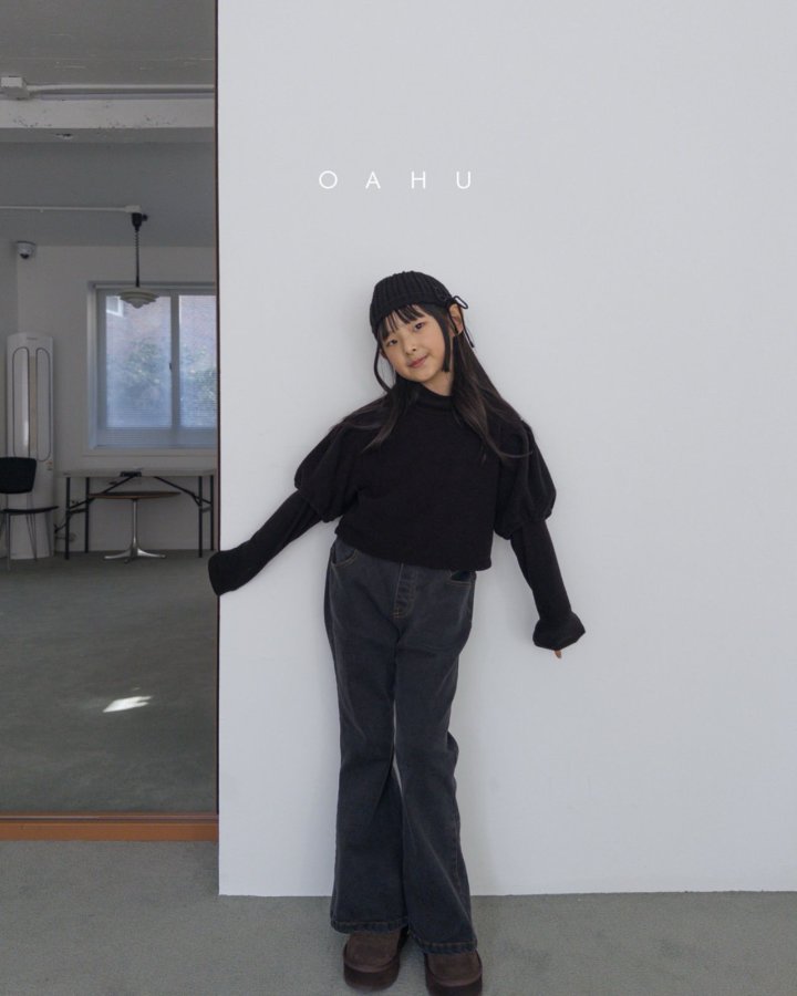 【予約】bootscut denim pants / oahu (S-JXL)  세모부츠컷데님