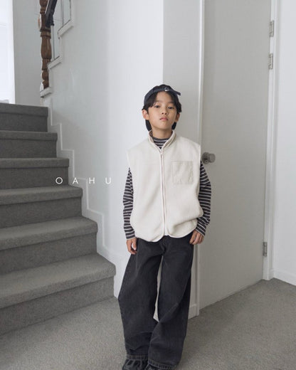 【予約】basic border polo T  /  oahu (S-JXL)