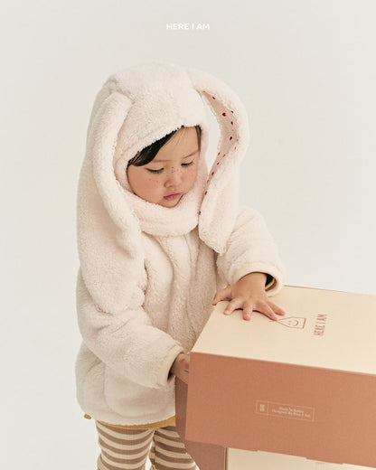 【予約】kinder fleece jacket  / here i am 1 (JS-JL)