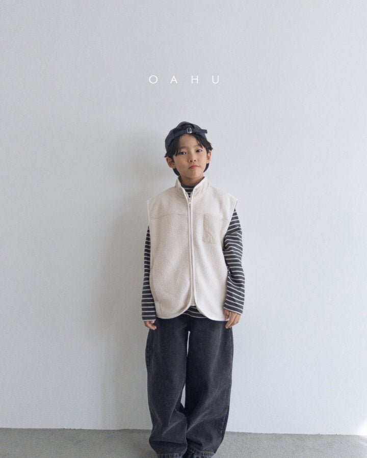 【予約】basic border polo T  /  oahu (S-JXL)