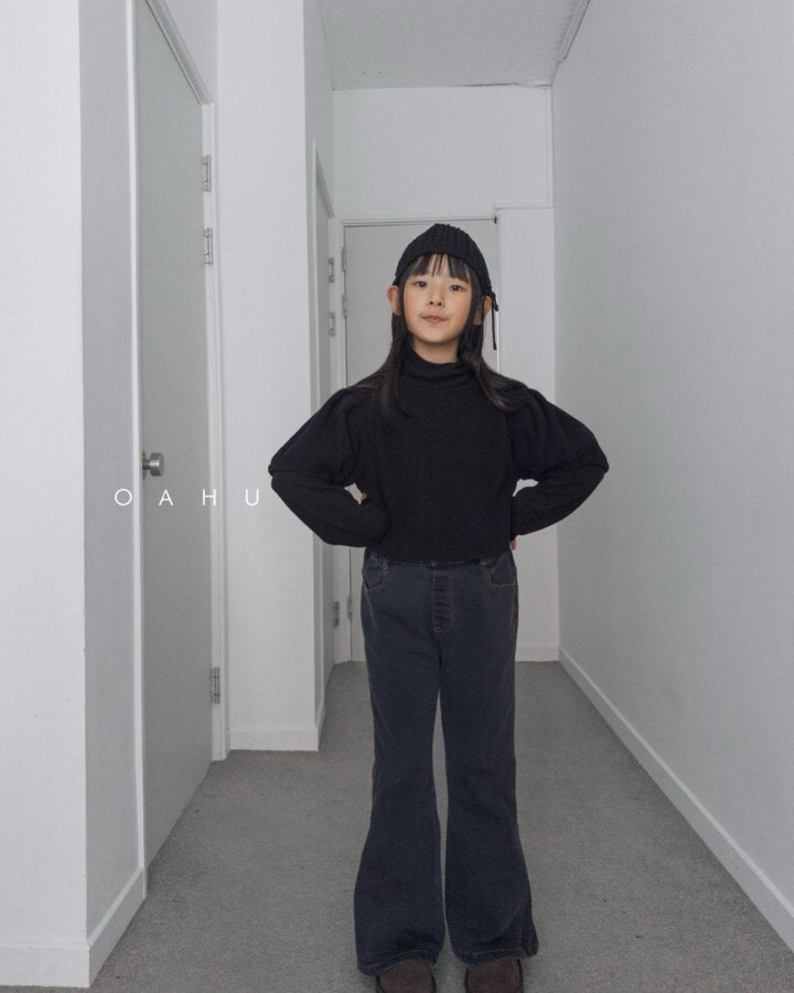 【予約】bootscut denim pants / oahu (S-JXL)  세모부츠컷데님