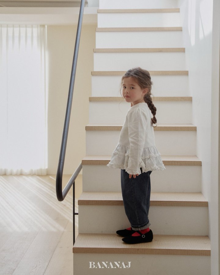 【予約】bebe ruffle frill T  / nanamood  (6m-18m)