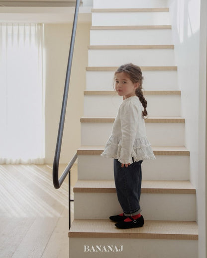 【予約】bebe ruffle frill T  / nanamood  (6m-18m)