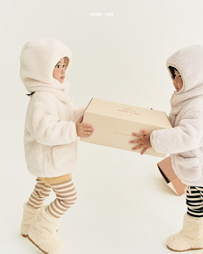 【予約】kinder fleece jacket  / here i am 1 (JS-JL)