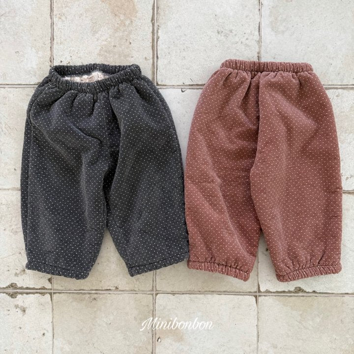 【予約】snow pants / minibonbon (XS-JL)