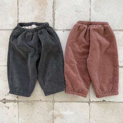 【予約】snow pants / minibonbon (XS-JL)