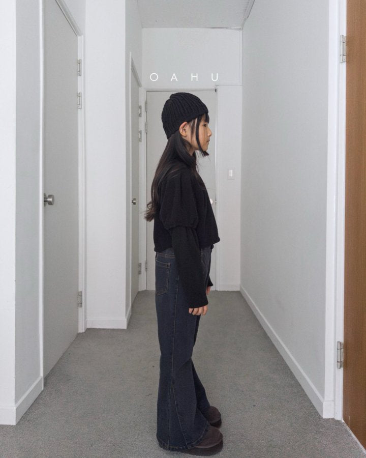 【予約】bootscut denim pants / oahu (S-JXL)  세모부츠컷데님