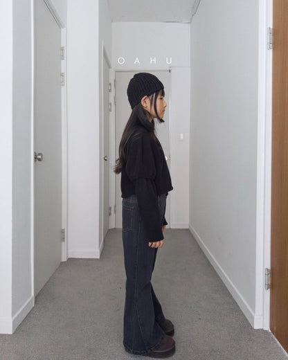 【予約】bootscut denim pants / oahu (S-JXL)  세모부츠컷데님