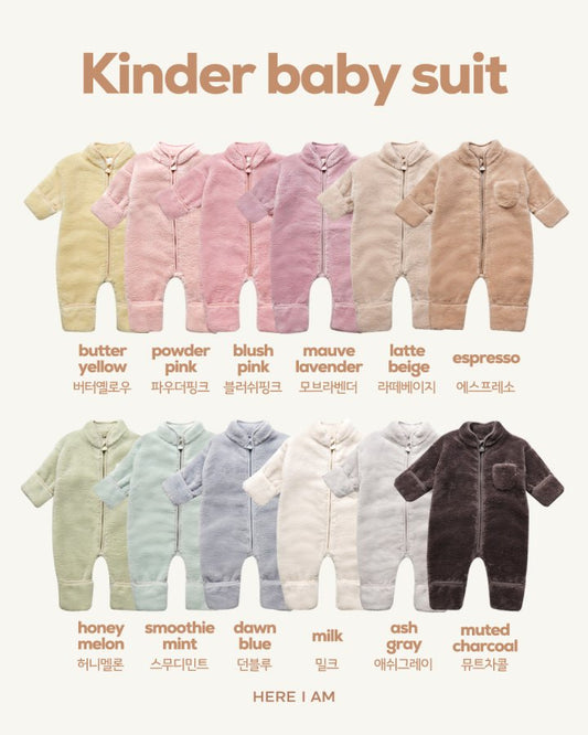 【予約】kinder baby suit  / here i am 2