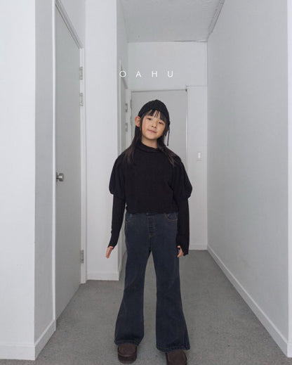 【予約】bootscut denim pants / oahu (S-JXL)  세모부츠컷데님