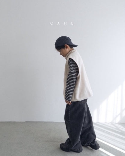 【予約】basic border polo T  /  oahu (S-JXL)