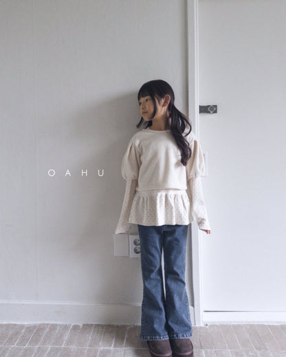 【予約】bootscut denim pants / oahu (S-JXL)  세모부츠컷데님