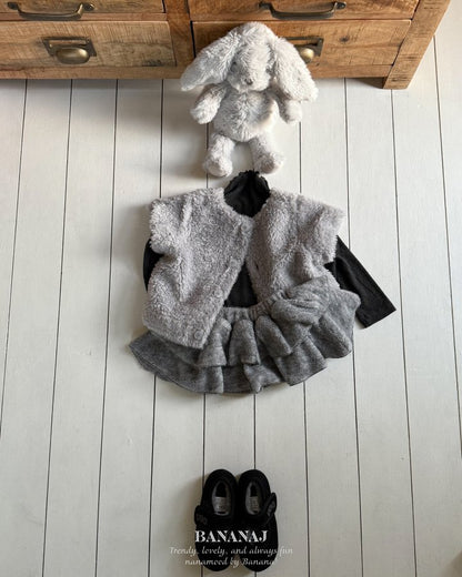 【予約】flappy kankan skirt / bananaj (XS-JS)