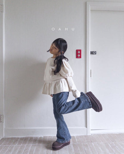 【予約】bootscut denim pants / oahu (S-JXL)  세모부츠컷데님