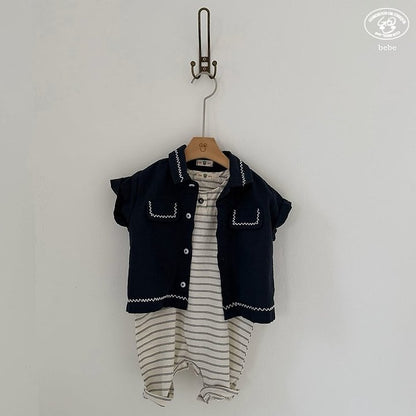 【予約】wave shirt / goubebe물결