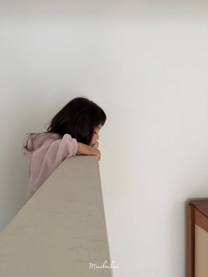 【予約】hood half zip up  / minibonbon (XS-JL)