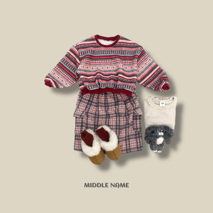 【予約】pattern crop mtm  / middle name (S-JM)　