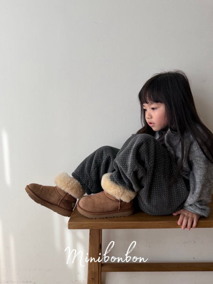 【予約】snow pants / minibonbon (XS-JL)