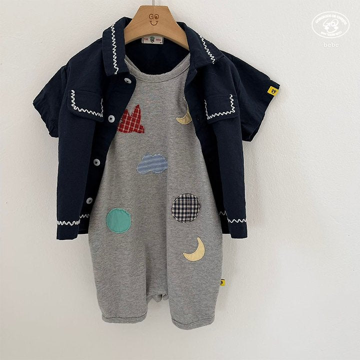 【予約】wave shirt / goubebe물결