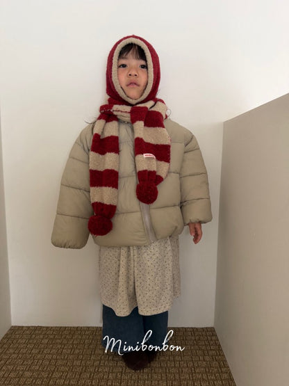 【予約】choco denim pants / minibonbon (XS-JL)