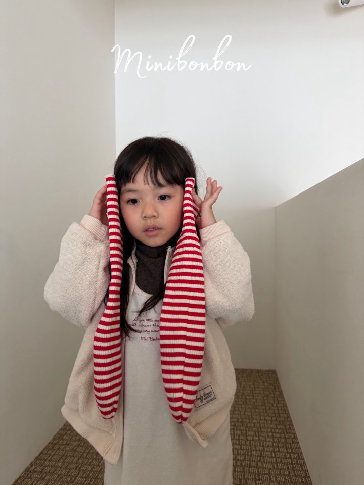 【予約】vison cardigan  / minibonbon (XS-JL)