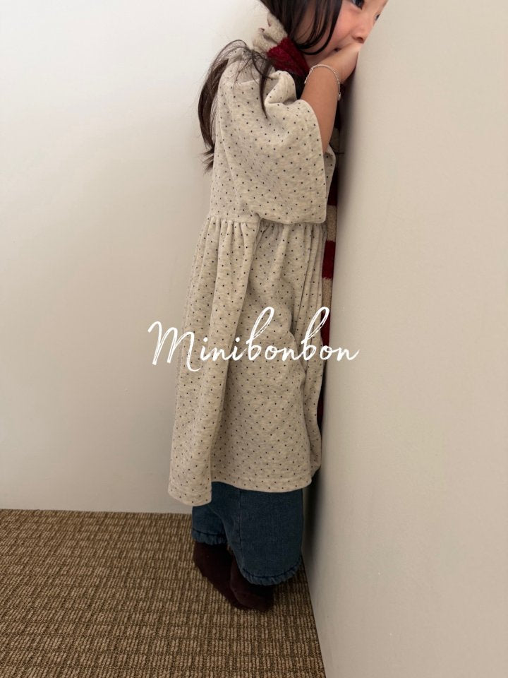 【予約】choco denim pants / minibonbon (XS-JL)