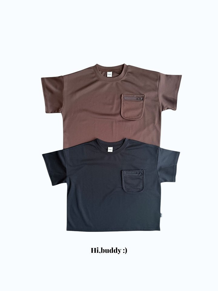 【予約】pocket zipper T / hibuddy(S-JL)