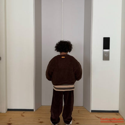 【予約】cocoa border T  / cantucci studio (XS-XL, Adult)