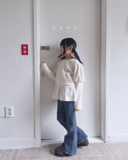 【予約】bootscut denim pants / oahu (S-JXL)  세모부츠컷데님