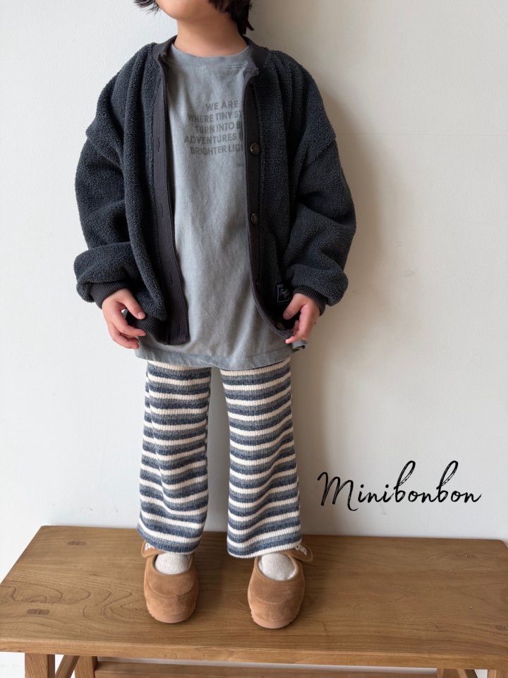 【予約】vison cardigan  / minibonbon (XS-JL)