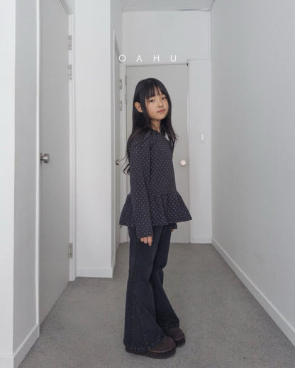 【予約】bootscut denim pants / oahu (S-JXL)  세모부츠컷데님