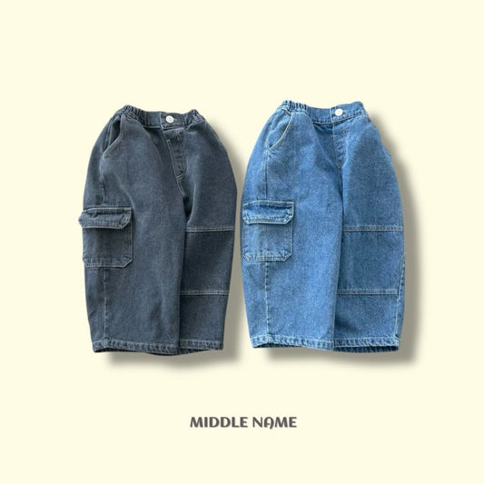 【予約】ヒップデニムパンツ / middle name(S-JM)