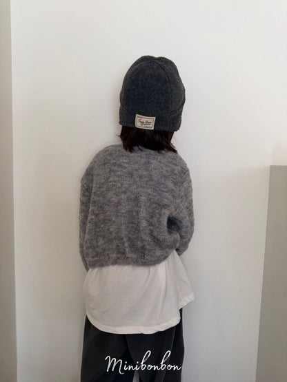 【予約】merry cardigan / minibonbon (XS-JL,MOM)