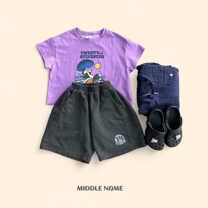 【予約】summer check wind breaker / middle nameS-JM