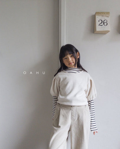 【予約】basic border polo T  /  oahu (S-JXL)