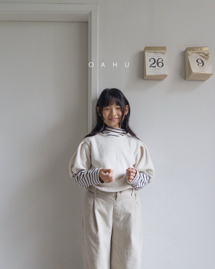 【予約】basic border polo T  /  oahu (S-JXL)