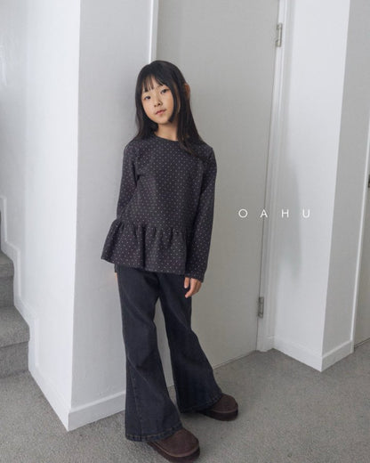 【予約】bootscut denim pants / oahu (S-JXL)  세모부츠컷데님