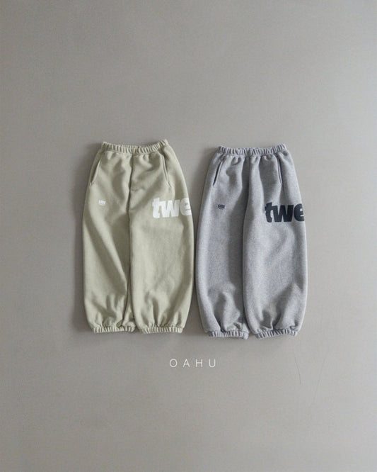【予約】tweeジョガーパンツ / oahu(S-JXL) 트위조거팬츠