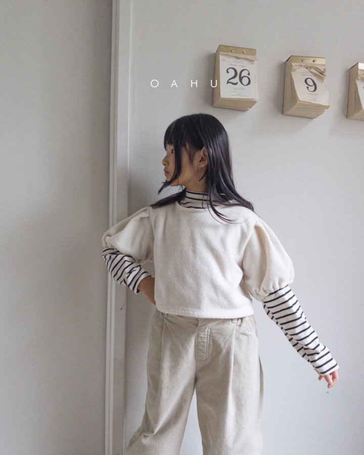 【予約】basic border polo T  /  oahu (S-JXL)