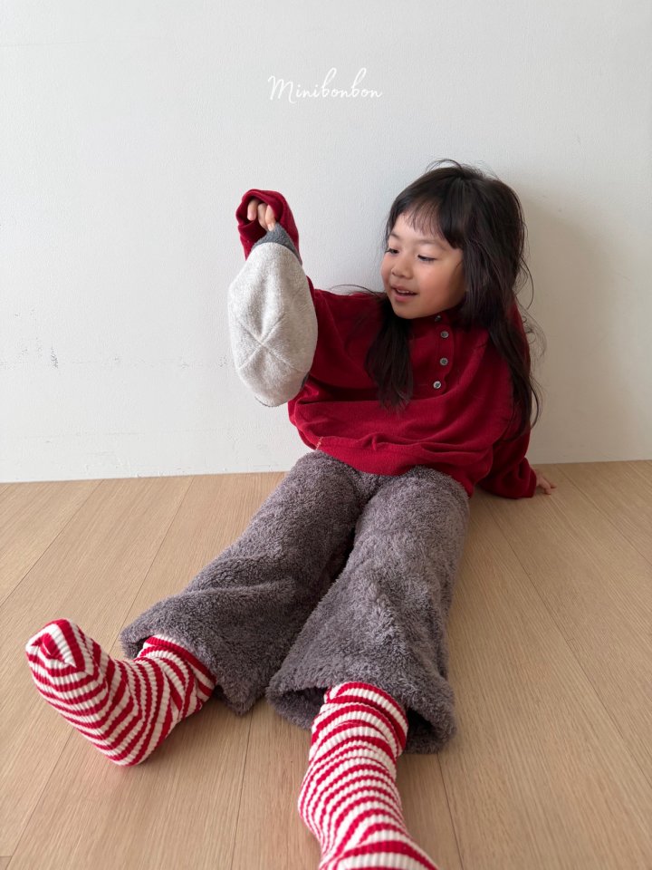 【予約】friends border socks  / minibonbon